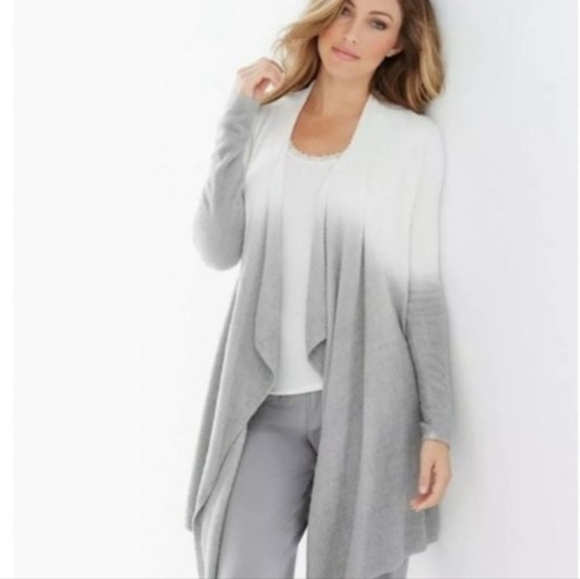 Barefoot Dreams Calypso Ombre Cardigan Sweater - Picture 1 of 6